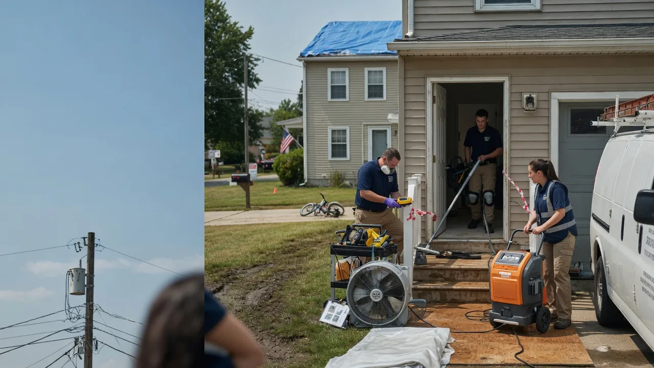 Water Damage Repair in Slickville, PA near me